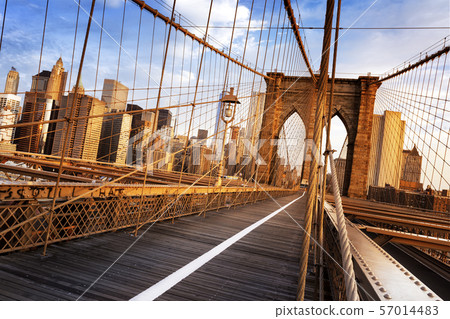 Brooklyn Bridge in New York City Brooklyn Bridge in New York City 57014483