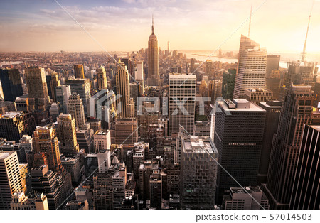 New York City skyline 57014503