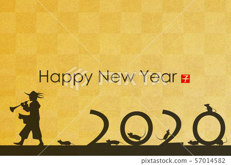 新年賀卡2020 57014582