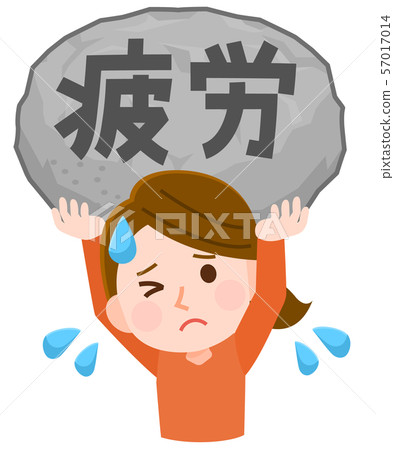 有的婦女的例證疲勞 57017014