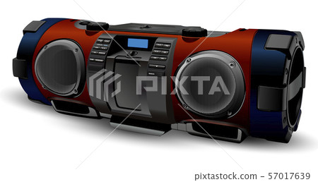 hifi music system with cassette deck