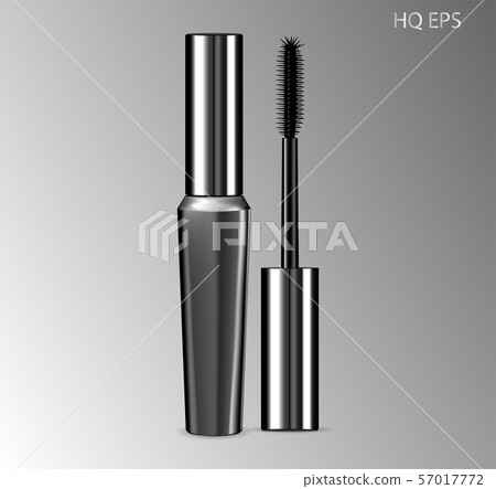 Luxury mascara ads silver package with eyelash Luxury mascara ads silver package with eyelash 57017772