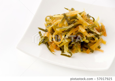 Stir-fried papaya and chopped kelp Stir-fried papaya and chopped kelp 57017925
