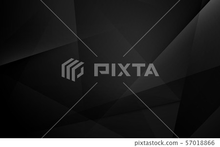 Abstract black geometric dynamic presentation background 57018866