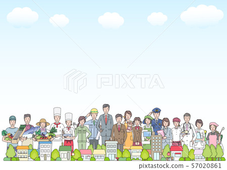 Various occupations 57020861