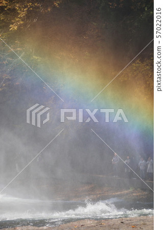 Fukiware Falls: scenic spot in Tone-cho, Numata City, Gunma Prefecture (3) 57022016