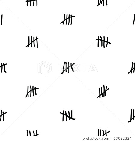 tally marks seamless pattern background icon. - Stock Illustration ...