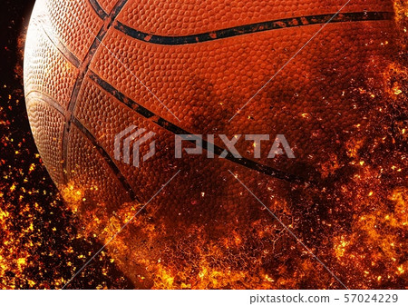 Basketball close-up Basketball close-up 57024229