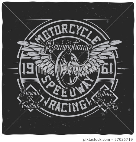 Vintage label design with lettering composition Vintage label design with lettering composition 57025719