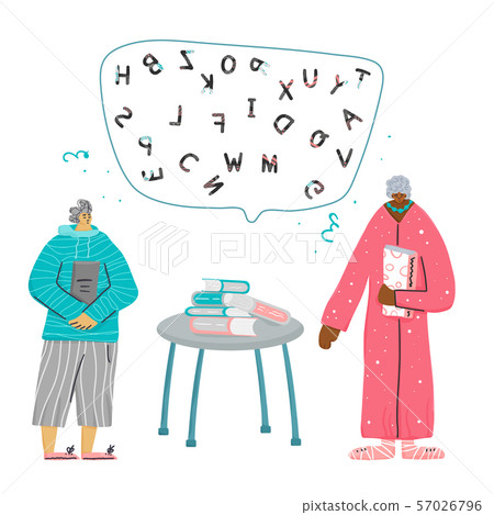 Relative spending time together Vector flat design 57026796