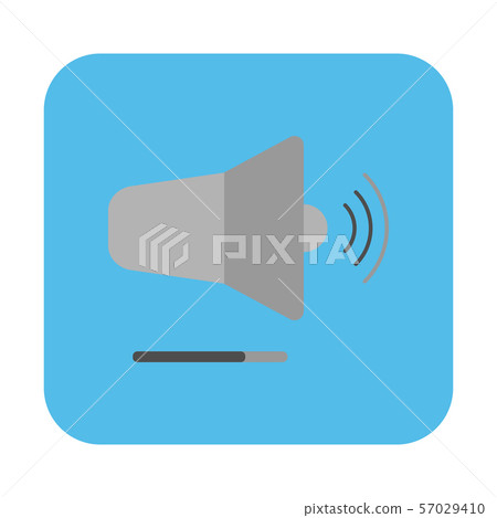 Speaker volume icon. vector illustration. Speaker volume icon. vector illustration. 57029410