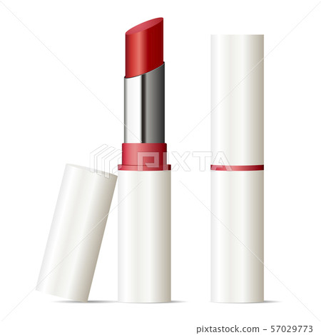 Download Trendy Lipstick Mock Up Set Makeup Cosmetic Ads Stock Illustration 57029773 Pixta