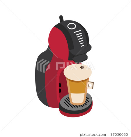 Coffee machine with expresso cup 57030060