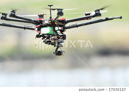 Industrial drone in flight 57030187