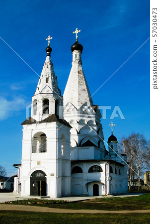 Exterior view to Church of the Epiphany in Krasnoe 57030473