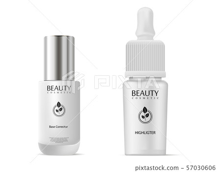 Base corrector and nail polish cosmetic bottle 57030606