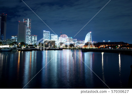 Night view of Yokohama Minato Mirai Night view of Yokohama Minato Mirai 57030627