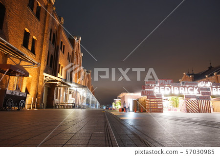 Night view of Yokohama Red Brick Warehouse Night view of Yokohama Red Brick Warehouse 57030985