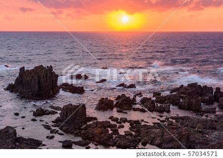 Sunset in Tazuzaki 57034571