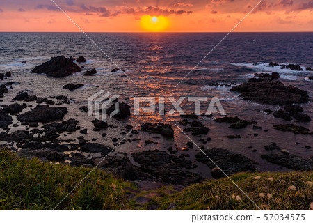 Sunset in Tazuzaki 57034575