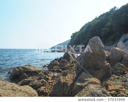 Harima Pass seen from Aioi Bay Tsune Harima Pass seen from Aioi Bay Tsune 57035940