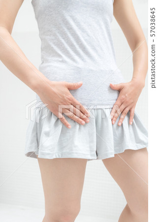 waxing, female, lady 57038645