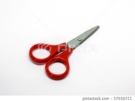 Scissors on a white background Scissors on a white background 57038721