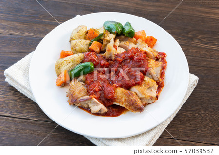 雞肉炒番茄醬 雞肉炒番茄醬 57039532