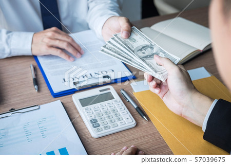Dishonest cheating in business illegal money, 57039675