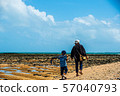 Travelers who visited Qingdao, a tourist spot in Miyazaki 9 57040793