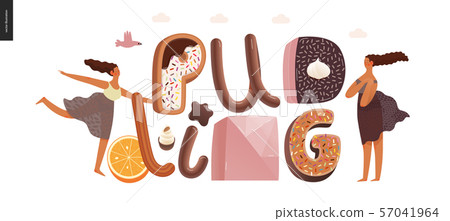 Dessert temptation font 57041964