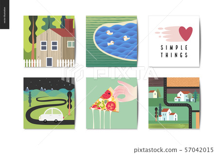 SImple things - postcards 57042015