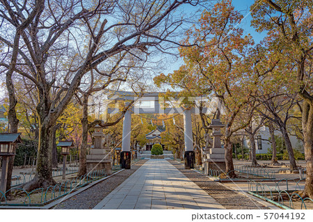 Kobe Yodogawa Shrine approach Kobe Yodogawa Shrine approach 57044192