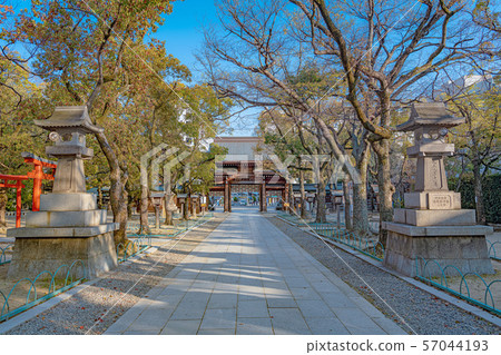 Kobe Yodogawa Shrine approach Kobe Yodogawa Shrine approach 57044193