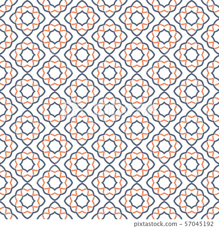 Arabic seamless ornament pattern. Ornamental 57045192