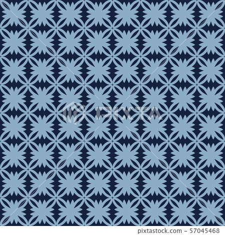 geometric flower floral seamless pattern 57045468