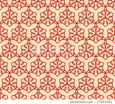 Seamless linear pattern with crossing curved lines Seamless linear pattern with crossing curved lines 57045481