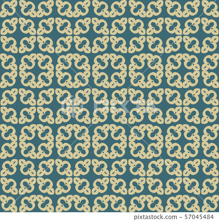 Abstract seamless ornament pattern. Vector Abstract seamless ornament pattern. Vector 57045484