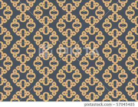 Abstract seamless ornament pattern. Vector Abstract seamless ornament pattern. Vector 57045485