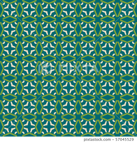 Abstract seamless ornament pattern. Vector Abstract seamless ornament pattern. Vector 57045529