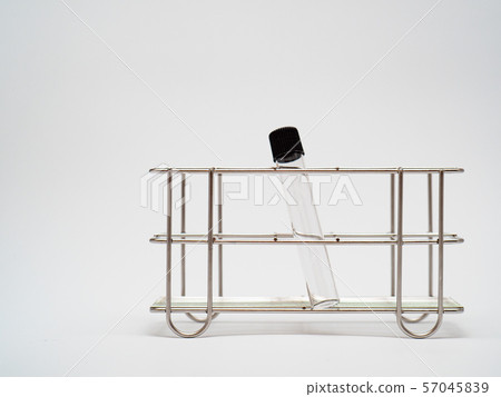 Empty test tube in rack Empty test tube in rack 57045839
