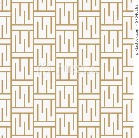 geometric seamless pattern with line, modern - Stock Illustration ...