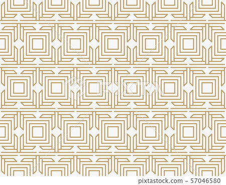 geometric seamless pattern with line, modern - Stock Illustration ...