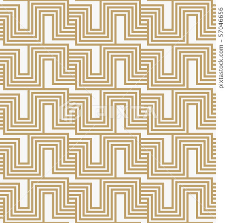 geometric seamless pattern with line, modern - Stock Illustration ...