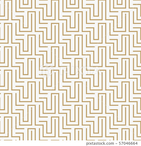 geometric seamless pattern with line, modern - Stock Illustration ...
