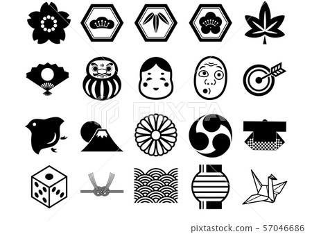日本的圖標集 日本的圖標集 57046686