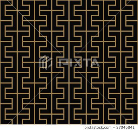 seamless geometric pattern by stripes line . 57046841