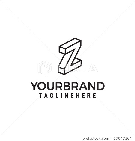 Z Logo 3d