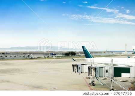 Airport terminal, Japan ,Airplane at the terminal 57047736