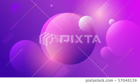 Abstract minimal gradient shapes and geometric pattern composition. Colorful gradient background. Vector abstract modern graphic design for template, poster, wallpaper, flyer, banner Abstract minimal gradient shapes and geometric pattern composition. Colorful gradient background. Vector abstract modern graphic design for template, poster, wallpaper, flyer, banner 57048139